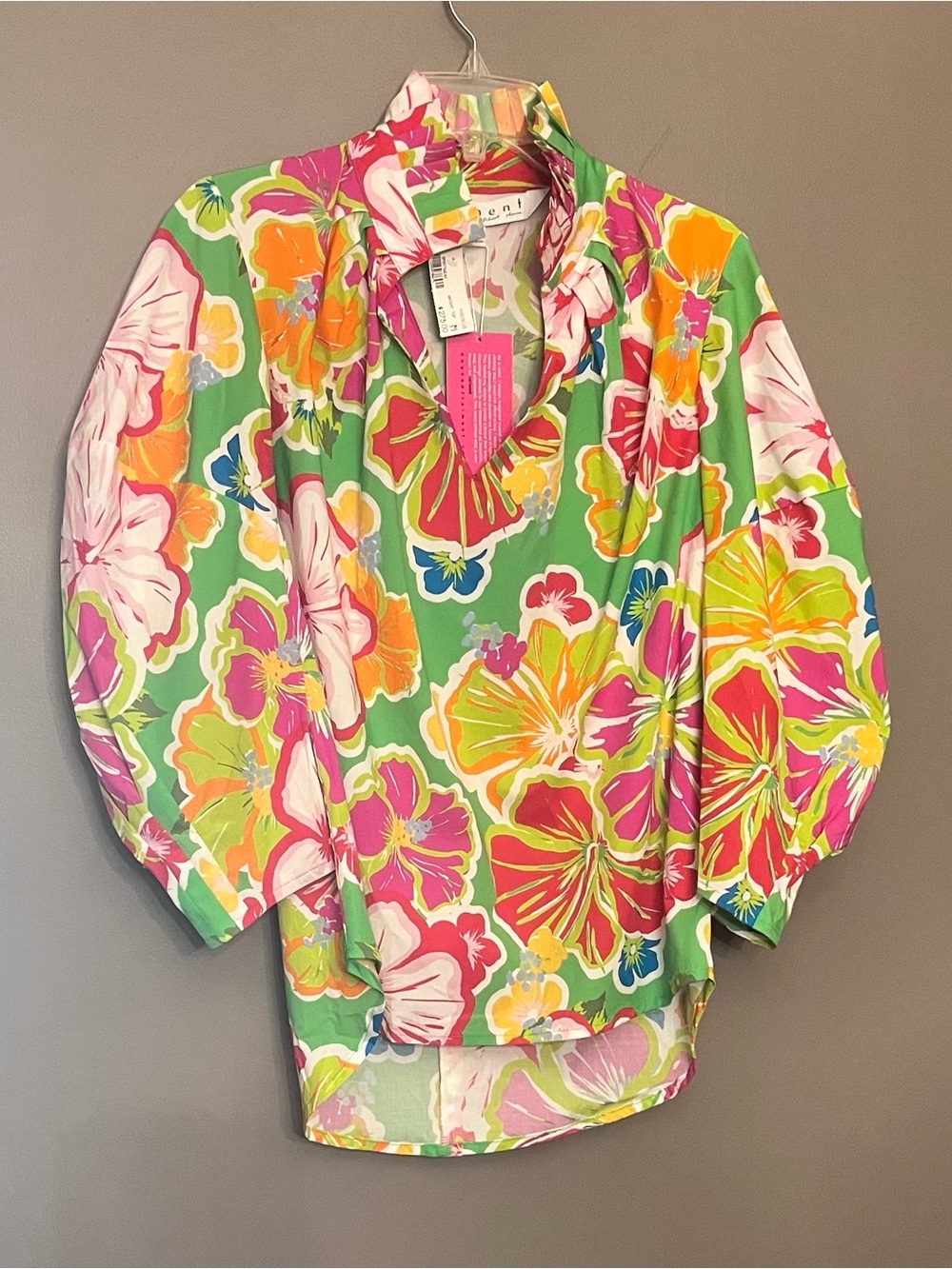 Raiment Vibrant Floral Blouse
